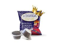 La Bevanda del Re - 50 Capsule COMPATIBILI Con Bialetti Macchina Caffe, MISCELA CORPOSO, Capsula da 7G, 350G