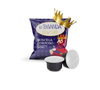 La Bevanda Del Re - 80 Capsule Compatibili Caffitaly, Miscela CORPOSO, Cialde Caffitaly Gusto Forte e Robusto, Capsula da 7,5G, 750G