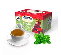 La Bevanda Del Re - Tisana Menta, 20 Cialde ESE Filtro Carta 44MM, Infusi, Thè Da 3,5G, 70G