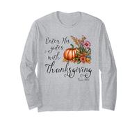 La Bibbia Cristiana entra nei Suoi cancelli con Il Ringraziamento Maglia a Manica