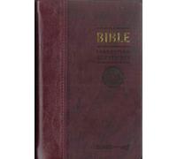 La Bible TOB: Traduction oecuménique avec introductions, notes essentielles, glossaire, reliure semi-rigide, couverture similicuir bordeaux, tranches or