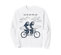 La Bici da Surf Tandem Sloth Ti Prende più Tardi Felpa