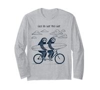 La Bici da Surf Tandem Sloth Ti Prende più Tardi Maglia a Manica