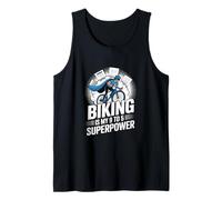 La bici è la mia bici da 9 a 5 Superpower Bike Pendolarismo Canotta