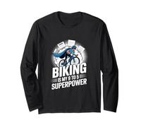 La bici è la mia bici da 9 a 5 Superpower Bike Pendolarismo Maglia a Manica