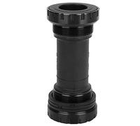 LA BICICLETTA DI PLASTICA DI NYLON PLASTICA INTEGRATO HOLLOW BB91 BREARING BOTTOM BRACKET GRUPPO ACCESSORIO PER MIGLIORAMENTO ROSSO O NERO 68-73MM TELAIO (Nero)