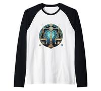 La Bilancia è Il Mio Segno Zodiacale astrologia Maglia con Maniche Raglan