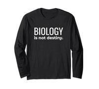 La biologia Non è la Citazione sull'uguaglianza della Scienza del Destino Maglia a Manica