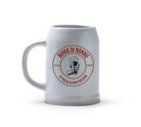 ''La birra di Nonno, si prega di non toccare'' Boccale da Birra Bicchiere Caraffa Personalizzato con nome Birra di Nonno in ceramica da 700ml Festa dei nonni papà Idea regalo Natale Compleanno