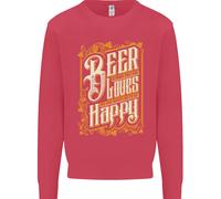 La Birra È La Prova Che Dio Ama L'Alcool Divertente Uomo Felpa Maglione