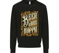 La Birra È La Prova Che Dio Ama L'Alcool Divertente Uomo Felpa Maglione