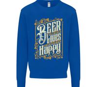 La Birra È La Prova Che Dio Ama L'Alcool Divertente Uomo Felpa Maglione