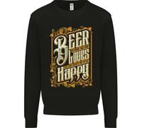 La Birra È La Prova Che Dio Ama L'Alcool Divertente Uomo Felpa Maglione