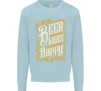 La Birra È La Prova Che Dio Ama L'Alcool Divertente Uomo Felpa Maglione