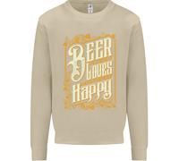 La Birra È La Prova Che Dio Ama L'Alcool Divertente Uomo Felpa Maglione