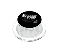 La birra è la prova che Dio ci ama bere Sii felice umor PopSockets PopGrip per MagSafe