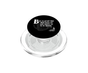 La birra è la prova che Dio ci ama bere Sii felice umor PopSockets PopGrip per MagSafe