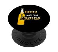 La birra fa sparire la paura PopSockets PopGrip Adesivo