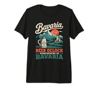La Birra Si svolge da qualche Parte in Baviera Oktoberfest Maglietta Premium