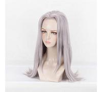 La bizzarra avventura di JoJo Leone Abbacchio Parrucca Cosplay Capelli sintetici grigi Halloween Concerto Festa di ruolo Giochi di ruolo Capelli adulti Unisex