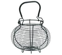 La Bonne Graine - Cestino per Insalata, Verdura, Uova - Acciaio Laccato - Ø 24 cm