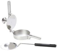 La Bonne Graine Louis Tellier N4001X - Pressacarne Rotondo in Acciaio Inox, Diametro 10 cm