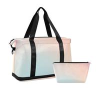 La borsa da viaggio della palestra di gradiente di colore porta sulla borsa personale dell'oggetto con la cinghia regolabile per l'allenamento impermeabile, gradiente di colore, 1 size