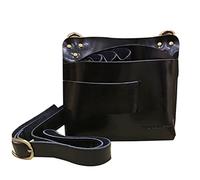 la borsa del parrucchiere, Borsa da cintura in pelle PU con tracolla, for parrucchiere, barbiere e toelettatura animali(A)