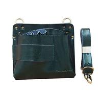 la borsa del parrucchiere, Borsa da cintura in pelle PU con tracolla, for parrucchiere, barbiere e toelettatura animali(B)