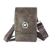 la borsa del parrucchiere, Borsa porta attrezzi da salone, custodia for forbici, in pelle PU multicolore, 8,7x5,3 pollici, confezione da 8(B)
