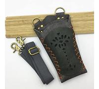 la borsa del parrucchiere, Borsa porta forbici con fondina, confezione da 4, con cintura a tracolla for parrucchiere e barbiere(C)