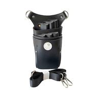 la borsa del parrucchiere, Borsa porta forbici da barbiere, confezione da 6, multicolore(Black)