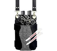 la borsa del parrucchiere, Confezione da 6 borse porta forbici for strumenti da toelettatura con cintura e tracolla