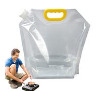 La Borsa di stoccaggio 'Acqua Portatile per accumulo di Acqua Pieghevole Offre Un Modo Semplice e Portatile per trasportare l'acqua Strumento di stoccaggio 'Acqua per Maniglia Spessa per