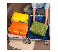 La borsa organizer compatta e leggera aiuta a massimizzare lo spazio e ridurre al minimo il disordine durante il viaggio o la conservazione (bianco)