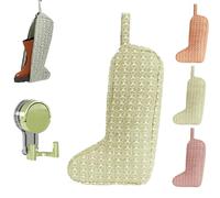 La borsa per stivali dei tuoi sogni, borsa trapuntata portatile per stivali, con manico e doppia cerniera, protezione antipolvere per scarpe da viaggio, per guardaroba, organizer da viaggio, senza