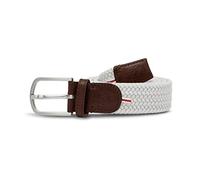 La Boucle Cintura elastica elastica per uomo e donna, morbida cintura intrecciata con fibbia in metallo, cintura da uomo in tessuto elasticizzato, taglia unica, più di 20 colori