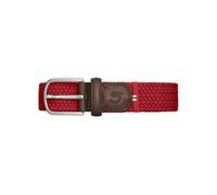 La Boucle Cintura Losanna Elasticizzata Uomo Poliestere Rosso Regular