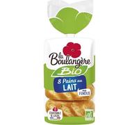 La Boulangère - Pane al latte biologico, 280 g (set da 3)