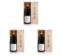 La Braccesca Cortona Rosso DOC Achelo, Magnum 1.5 Lt, Cassetta di Legno (Confezione da 3)