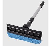 La Briantina ATT05908A, Tergivetro Easy Clean per Pulizia Specchi Vetri e Finestre, Manico Telescopico, Multicolore, 45-75 cm, Larghezza 20 cm