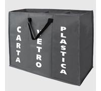 La Briantina Borsa Salvaspazio Ecobag per Raccolta Differenziata, 3 Scomparti Ca