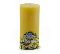 La Briantina Candela Profumata Mangiafumo, Durata 75 Ore, 13x6 cm, Beige, Profumo di Vaniglia