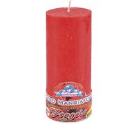 La Briantina Candela profumata mangiafumo, Paraffina, Rosso, Altezza 13 x ø 6 cm (CER00668A)