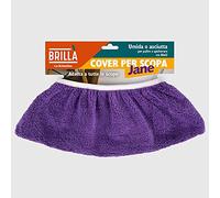 La Briantina Cover di Ricambio per Scopa, in Microfibra, Copriscopa Universale Lucidante e Antistatico