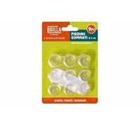 LA BRIANTINA DI POLI GIOVANNI L.BRICO Piedini Antiurto 9pz PIE07297A