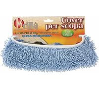LA BRIANTINA DI POLI GIOVANNI S.P.A Cover per Scopa 15X30 CM, 80% Poliestere, 20% Nylon, Azzurro, 15 x 30 cm