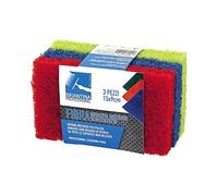 La Briantina Fibra Scrostatutto Professional, 15 x 9 x 2 cm, 3 Pezzi