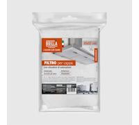 La Briantina Filtro Universale per Cappa Cucina 45x57 cm con Indicatore Saturazione Grassi - Ritagliabile, Monouso, Purifica l’Aria e Blocca i Fumi