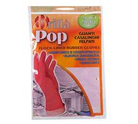 La Briantina Guanti Lattice Pop Riutilizzabili, per Uso Domestico, Misura Media